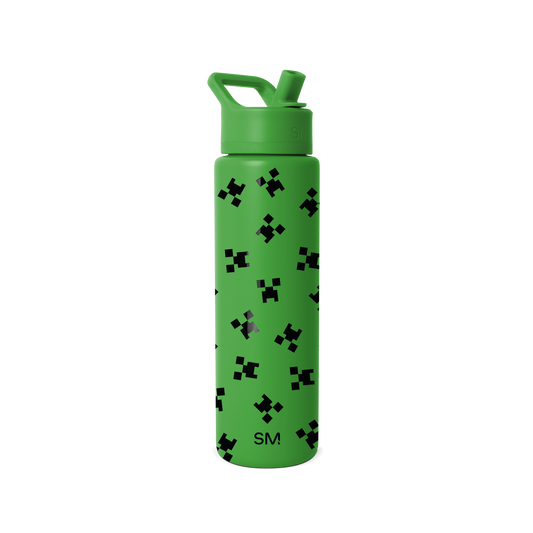 Summit Water Bottle with Straw Lid